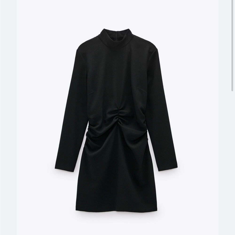 Zara black mini dress
